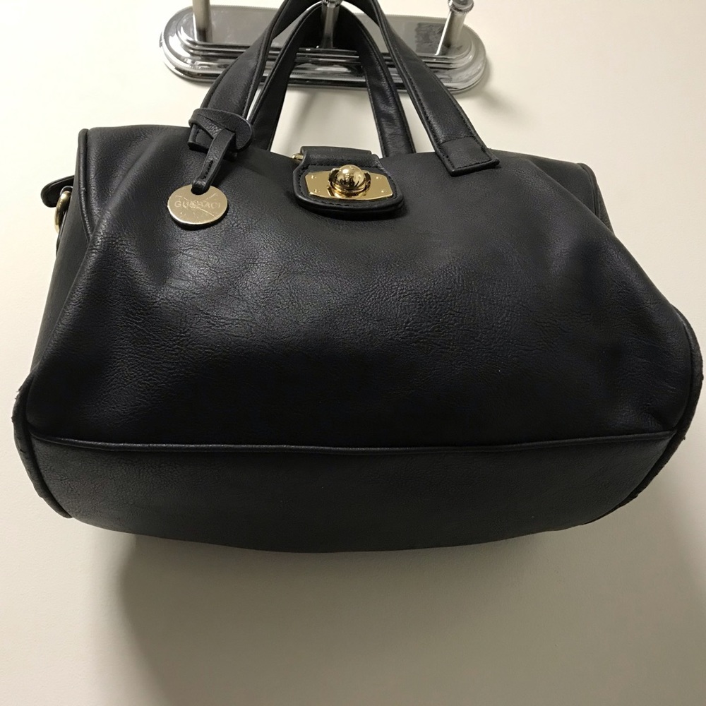 Nice Gussaci Black Gold Studded Bag! - Picture 9 of 13